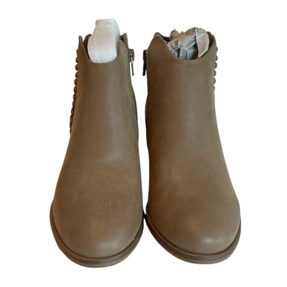 Mia Women's Jaice Heeled Ankle Bootie Taupe Size 7.5 NWT - Picture 3 of 8